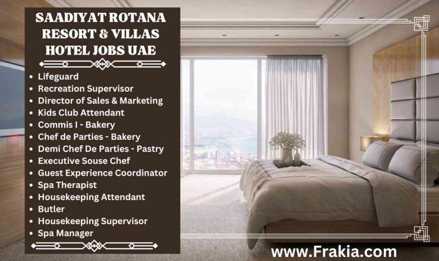 Saadiyat Rotana Resort & Villas Hotel Jobs UAE