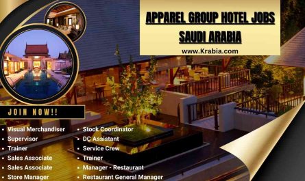 Apparel Group Hotel Jobs Saudi Arabia