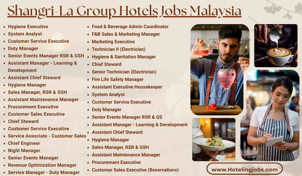 Shangri-La Group Hotel Jobs Malaysia