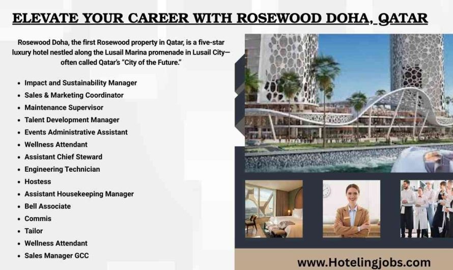 Elevate Your Career with Rosewood Doha, Qatar
