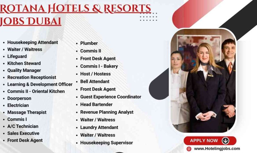 Rotana Hotels & Resorts Jobs Dubai