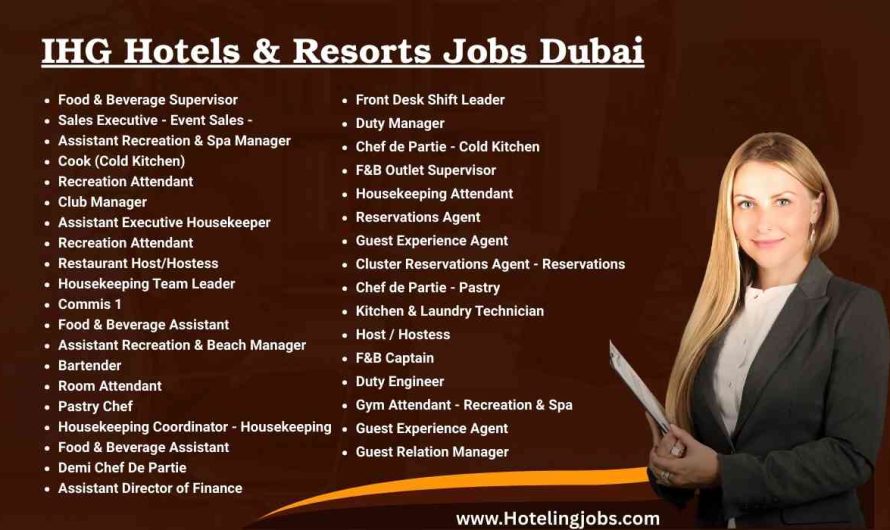 IHG Hotels & Resorts Jobs Dubai